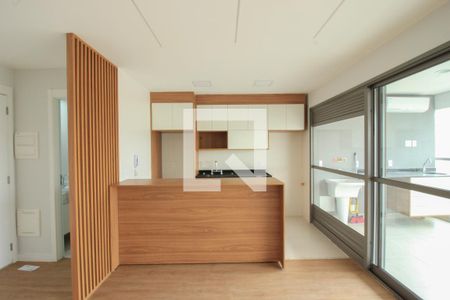 Sala/Cozinha de apartamento para alugar com 2 quartos, 82m² em Perdizes, São Paulo