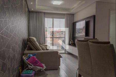 Sala de apartamento à venda com 2 quartos, 56m² em Vila Campestre, São Bernardo do Campo