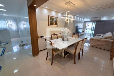 Sala de apartamento para alugar com 3 quartos, 118m² em Aviação, Praia Grande