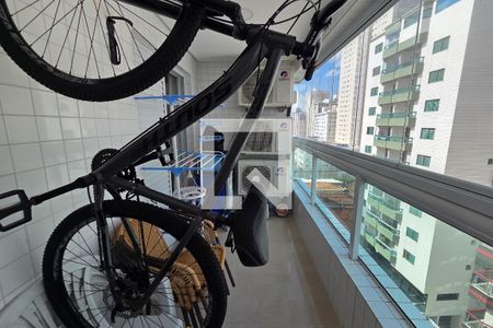 Varanda da Sala de apartamento para alugar com 3 quartos, 118m² em Aviação, Praia Grande