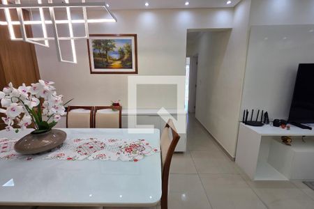 Sala de apartamento para alugar com 3 quartos, 118m² em Aviação, Praia Grande