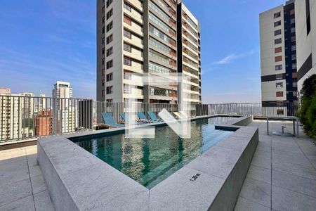 Área comum de kitnet/studio para alugar com 0 quarto, 24m² em Campo Belo, São Paulo