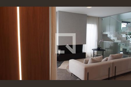 Hall de entrada de casa de condomínio à venda com 4 quartos, 460m² em Loteamento Brisas do Lago, Jundiaí