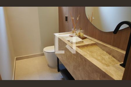 Lavabo de casa de condomínio à venda com 4 quartos, 460m² em Loteamento Brisas do Lago, Jundiaí