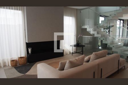 Sala de casa de condomínio à venda com 4 quartos, 460m² em Loteamento Brisas do Lago, Jundiaí