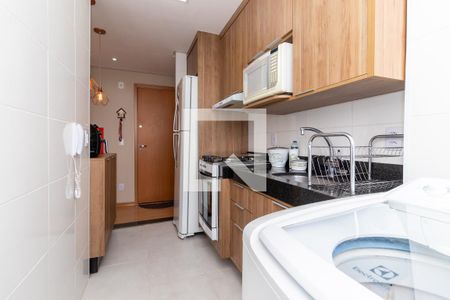 Apartamento para alugar com 44m², 2 quartos e 1 vagaCozinha e Área de Serviço
