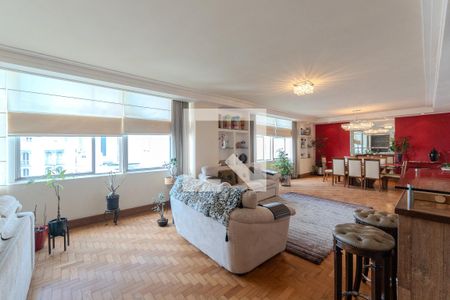 Sala de apartamento à venda com 3 quartos, 278m² em Bela Vista, São Paulo