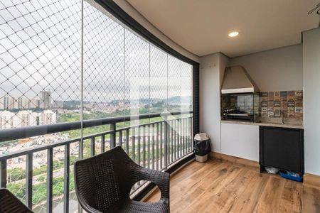Varanda Gourmet de apartamento à venda com 2 quartos, 86m² em Alphaville Empresarial, Barueri