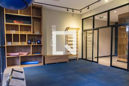 Studio para alugar com 20m², 1 quarto e sem vaga Studio para alugar com 20m², 1 quarto e sem vagaÁrea comum - Academia