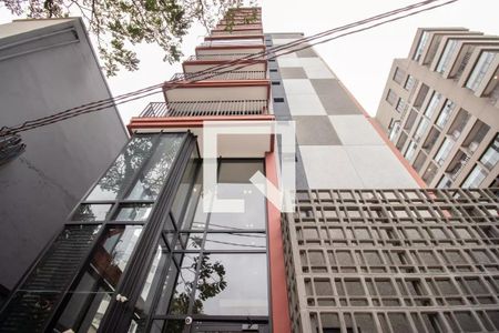 Studio para alugar com 20m², 1 quarto e sem vaga Studio para alugar com 20m², 1 quarto e sem vagaFachada