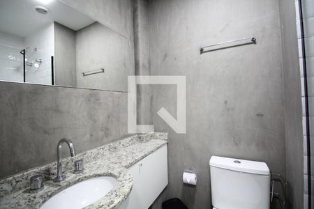 Banheiro de kitnet/studio para alugar com 1 quarto, 20m² em Vila Mariana, São Paulo