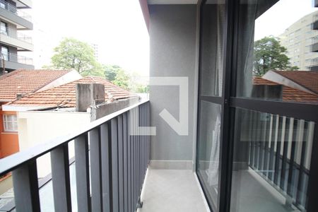Varanda de kitnet/studio para alugar com 1 quarto, 20m² em Vila Mariana, São Paulo