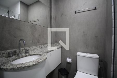 Banheiro de kitnet/studio para alugar com 1 quarto, 20m² em Vila Mariana, São Paulo