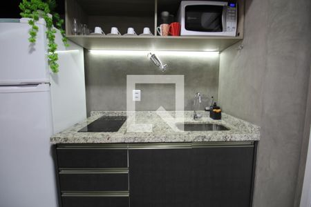 Studio à venda com 20m², 1 quarto e sem vagaCozinha