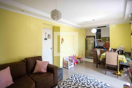 Sala de apartamento à venda com 2 quartos, 54m² em Piraporinha, Diadema