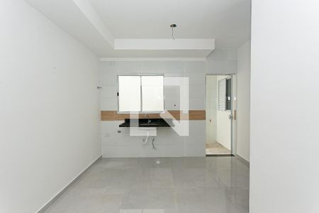Sala e Cozinha de apartamento à venda com 2 quartos, 40m² em Vila Canero, São Paulo