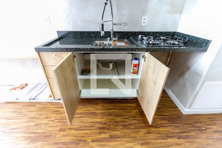 Cozinha e Área de Serviço de apartamento à venda com 1 quarto, 30m² em Água Branca, São Paulo