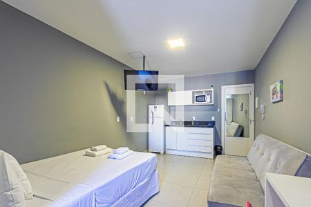 Sala/Quarto de kitnet/studio para alugar com 1 quarto, 25m² em Centro, Florianópolis