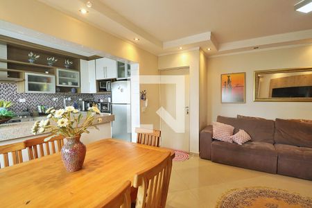 Sala de apartamento à venda com 2 quartos, 83m² em Campestre, Santo André