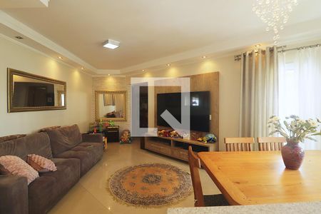 Sala de apartamento à venda com 2 quartos, 83m² em Campestre, Santo André