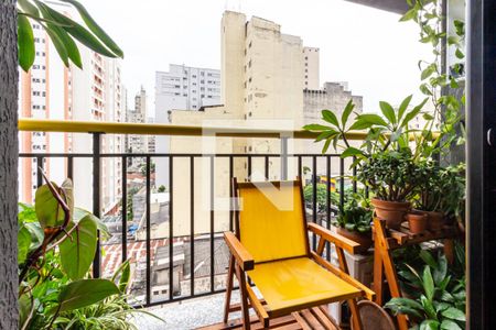 Studio à venda com 26m², 1 quarto e sem vagaVaranda