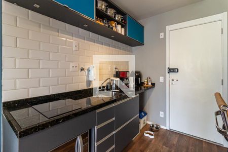Cozinha de kitnet/studio à venda com 1 quarto, 26m² em Campos Elíseos, São Paulo
