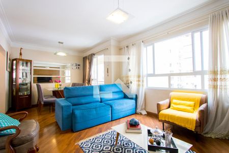 Sala de apartamento à venda com 3 quartos, 107m² em Jardim Bela Vista, Santo André