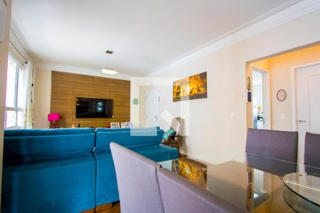 Sala de apartamento à venda com 3 quartos, 107m² em Jardim Bela Vista, Santo André