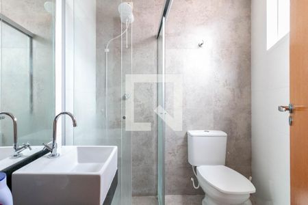 Banheiro da Suíte de apartamento à venda com 2 quartos, 95m² em Santa Monica, Belo Horizonte