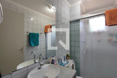 Banheiro de apartamento à venda com 2 quartos, 49m² em Jardim dos Oliveiras, Campinas