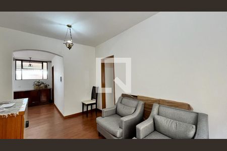Sala de apartamento à venda com 3 quartos, 110m² em Colégio Batista, Belo Horizonte