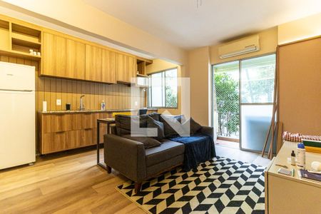 Sala de apartamento para alugar com 1 quarto, 39m² em Vila Buarque, São Paulo