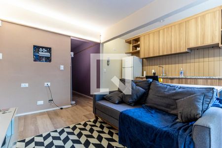 Sala de apartamento para alugar com 1 quarto, 39m² em Vila Buarque, São Paulo