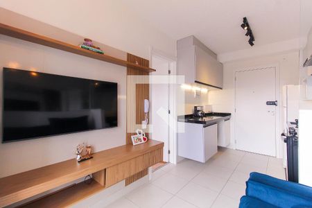 Sala/Cozinha de apartamento para alugar com 1 quarto, 30m² em Belenzinho, São Paulo