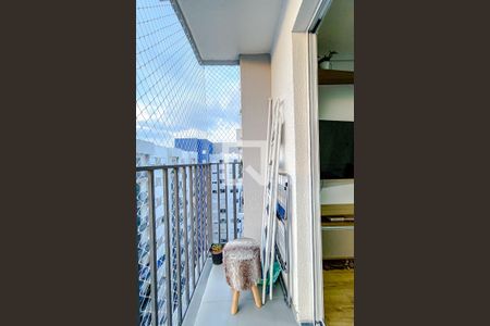 Varanda da Sala de apartamento para alugar com 2 quartos, 40m² em Cambuci, São Paulo