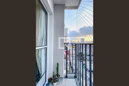 Varanda da Sala de apartamento para alugar com 2 quartos, 40m² em Cambuci, São Paulo