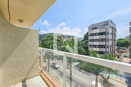 Varanda  de apartamento para alugar com 2 quartos, 82m² em Jardim Sao Miguel, Guarujá