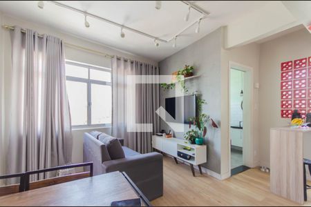 Sala/Cozinha de apartamento à venda com 2 quartos, 65m² em Sé, São Paulo