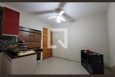 Sala de apartamento para alugar com 2 quartos, 55m² em Vila Guiomar, Santo André