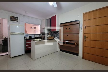 Sala de apartamento para alugar com 2 quartos, 55m² em Vila Guiomar, Santo André