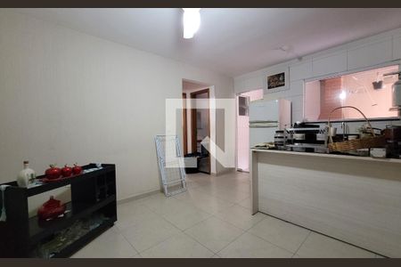 Sala de apartamento para alugar com 2 quartos, 55m² em Vila Guiomar, Santo André