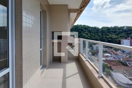 Sacada de apartamento para alugar com 2 quartos, 65m² em Canto do Forte, Praia Grande