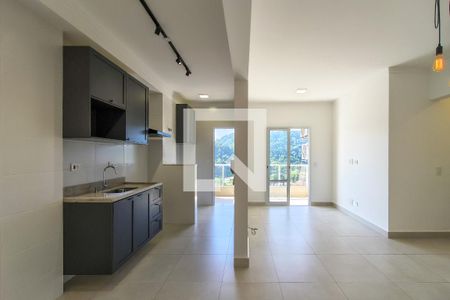 Sala/Cozinha de apartamento para alugar com 2 quartos, 65m² em Canto do Forte, Praia Grande