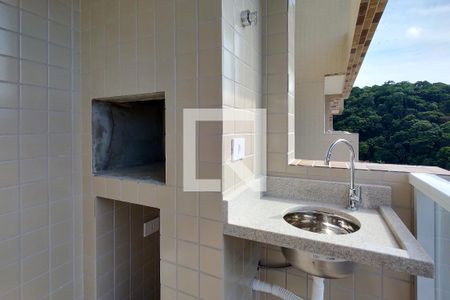 Sacada de apartamento para alugar com 2 quartos, 65m² em Canto do Forte, Praia Grande