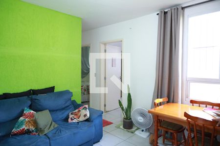 Sala de apartamento para alugar com 2 quartos, 52m² em Loteamento Novo Angulo, Hortolândia