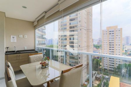 Varanda de apartamento à venda com 1 quarto, 51m² em Vila Gertrudes, São Paulo