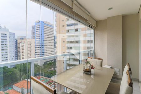 Varanda de apartamento à venda com 1 quarto, 51m² em Vila Gertrudes, São Paulo