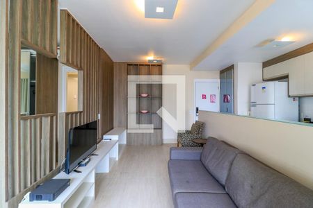 Sala de apartamento à venda com 1 quarto, 51m² em Vila Gertrudes, São Paulo