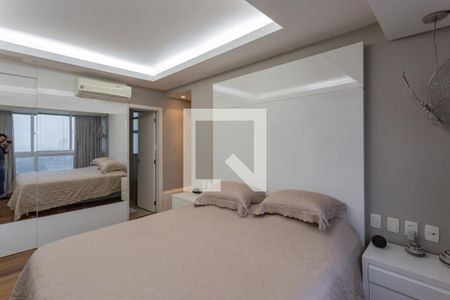 Suíte 1 de apartamento à venda com 4 quartos, 156m² em Belvedere, Belo Horizonte
