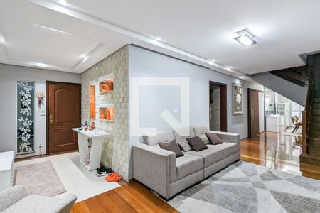 Sala de casa à venda com 4 quartos, 264m² em Jardim do Mar, São Bernardo do Campo